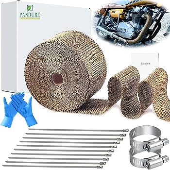 Amazon.co.jp: 耐熱布 サーモ バンテージ 高品質グラスファイバー Amazon.co.jp: 耐熱布 サーモ バンテージ 高品質グラスファイバー